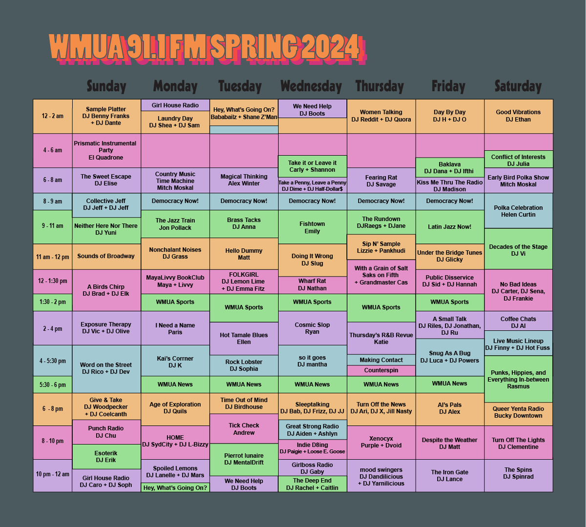 WMUA 91.1 FM tweet media