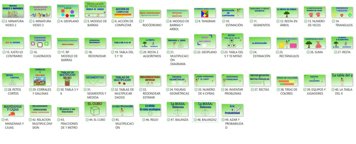 Buenas tardes. Me complace comunicarles que para el curso 2024-2025, las libretas de 3º de Primaria contarán con 49 videos didácticos OAOA.  Gracias <a href="/BatcovaE/">Francisco Navarro</a> por todo tu trabajo.
En breve les comparto el enlace que, como siempre,estará abierto para todo el mundo.