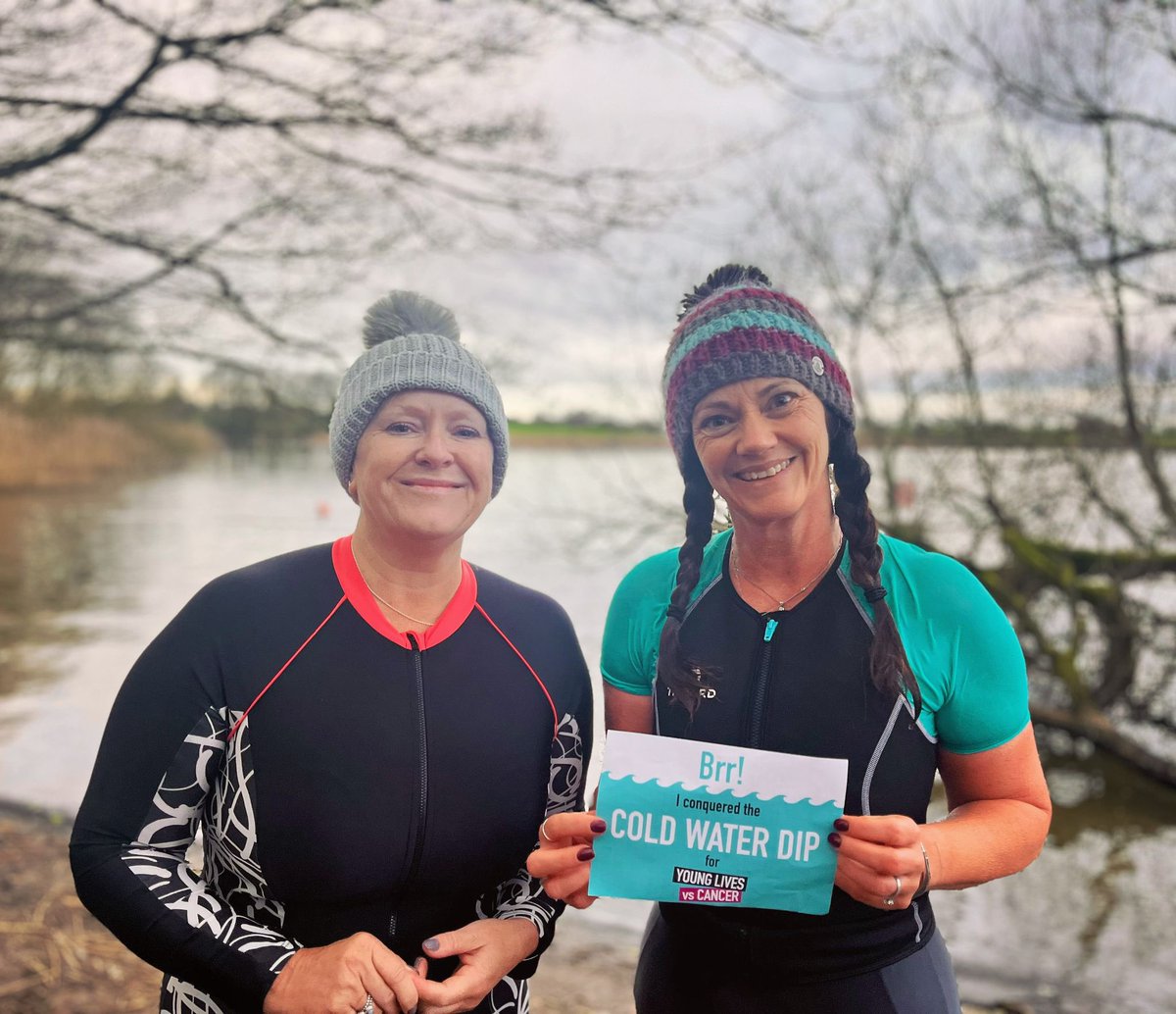 _NicolaB's tweet photo. Early morning dip in aid of #younglivesvscancer https://t.co/7nzQkM8M5J