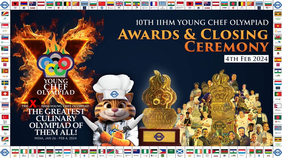 IIHMHOTELSCHOOL's tweet photo. The Top 10 are waiting their fate.... A few more minutes to go.#YCO2024
#ADecadeofCulinaryExcellence
#culinarydiplomacy
#youthdiplomacy
#youthempowerment
#culinaryolympiad
#iihmbest3years
#iihmglobalcitizens https://t.co/e7fZbiubXz