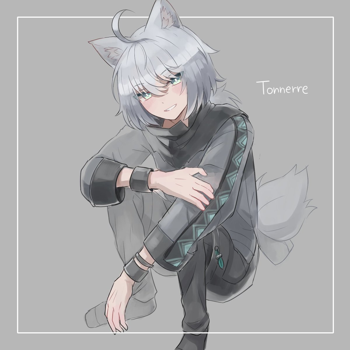 ciroro_dew's tweet image. ぜれゔぃあさんの『トネール』くんを描かせていただきました。凛々しさの中に抜群にかわいいお顔があって脳がバグりますありがとうございます🙏　#ぜれアバター