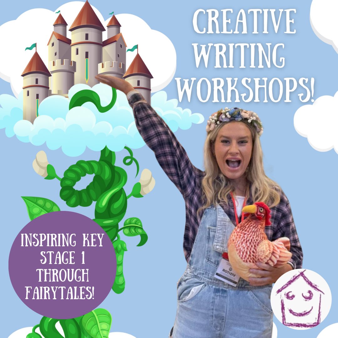 Inspire your class’ imagination with one of our fun Fairytales Creative Writing Workshops! 📚 Within this workshop we look at the story of Jack and the Beanstalk to inspire our own creative writing! Visit thedramahut.com