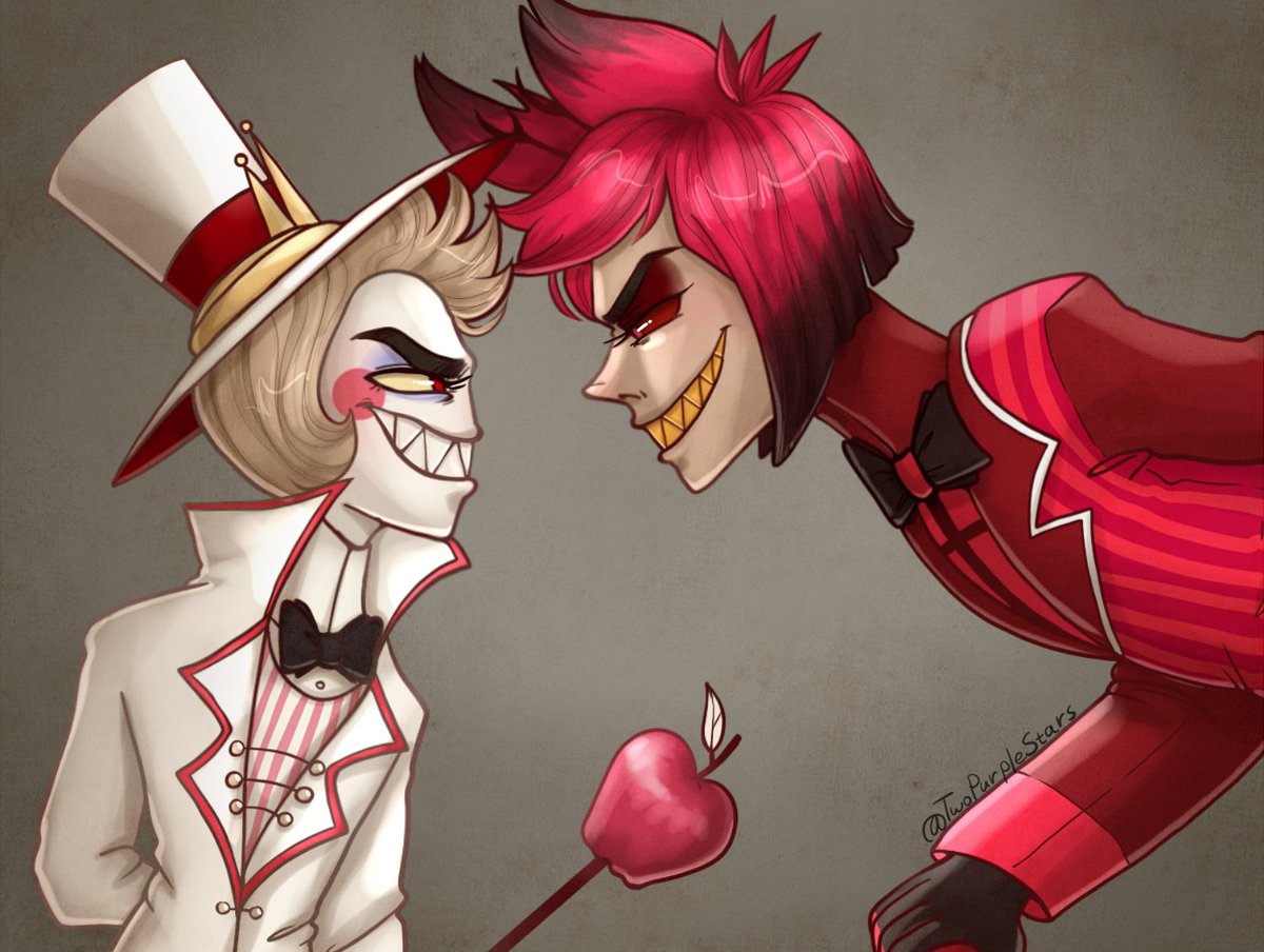 TwoPurpleStars's tweet image. #HazbinHotel #radioapple #HazbinHotelLucifer #HazbinHotelAlastor