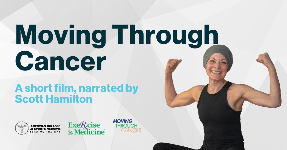 EIM is proud to participate in the launch of a new short film, Moving Through Cancer, that shines a light on the important benefits of exercise for those living with cancer, exercise oncology research & successful patient programs: brnw.ch/21wGFlC #WorldCancerDay