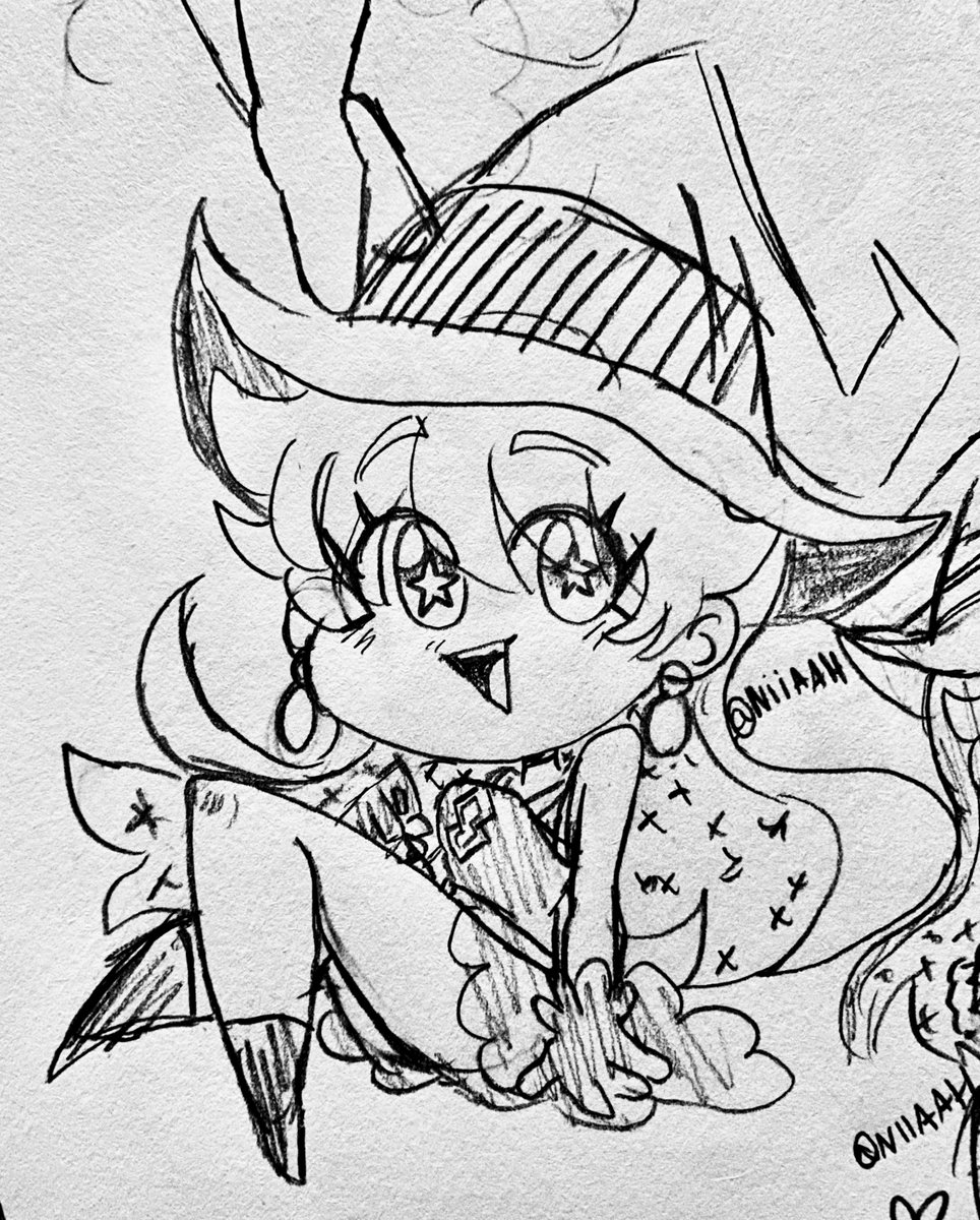 NIIAAHYT's tweet photo. doodles of the best person i know @shirobeats https://t.co/Yexg7EudeR