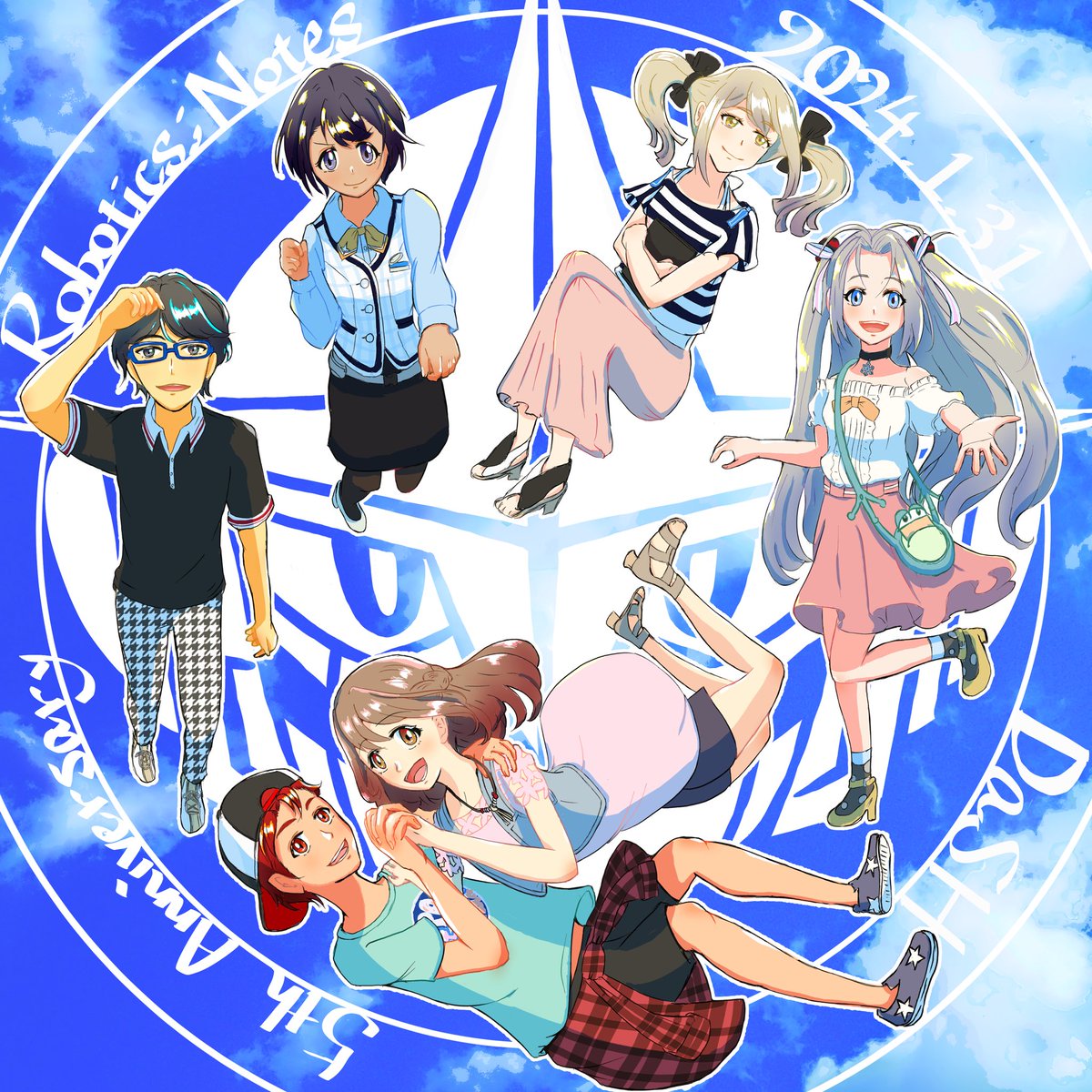 qyamamama197's tweet image. 「俺たちは未来に生きるんだ」
ロボティクス・ノーツDaSH！！
ロボノ本編とセットで大好きです。
成長していくロボ部のみんなの未来が楽しみ！想いを馳せずにはいられません☺️
5周年！！おめでとうございます！！（大遅刻）
#ロボノ
#ロボノDaSH
#ロボノダッシュ
#ロボティクス・ノーツ