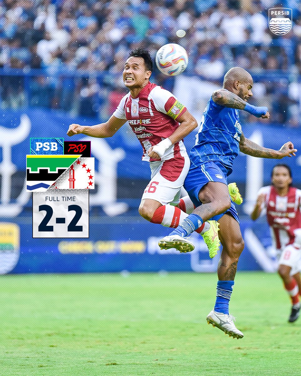 persib's tweet photo. Full time.

#PERSIBDAY #WeArePERSIB https://t.co/YSSWhFaIDN