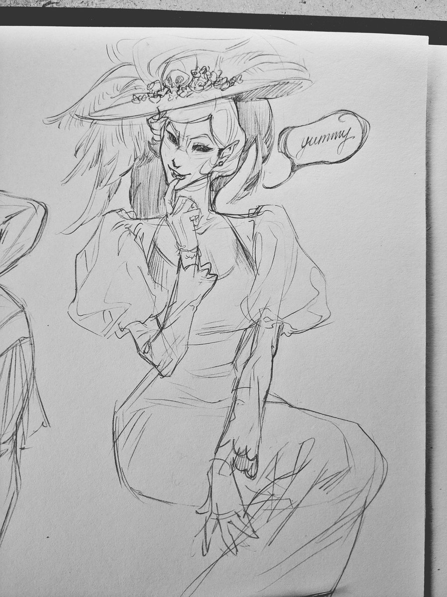 Fast sketch of Rosie before bed
#HazbinHotel #HazbinHotelRosie