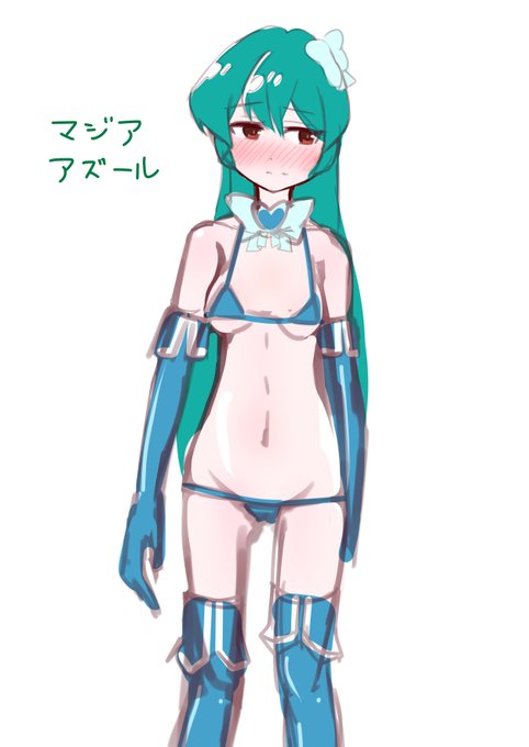 魔法少女にあこがれてを見たので落書きです…… 