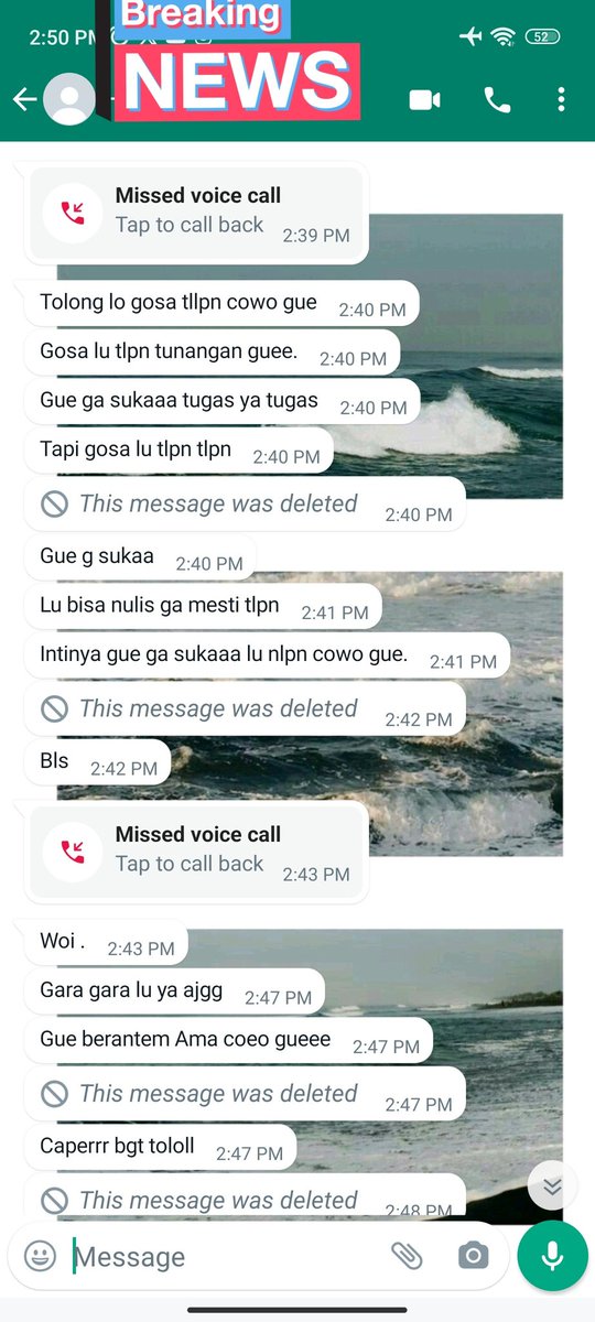 hamadataran's tweet photo. ANJING GUA DICHAT CEWENYA TEMEN GUA CUMAN GARA² GUA TELPONAN BUAT DISKUSIIN MASALAH KERKOM. GUA LAGI JALAN PULANG DITELPONIN GINI ANJING https://t.co/DlUZbtkOcv