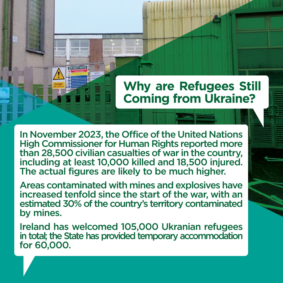 ZazaFL's tweet image. Refugees should be housed and taken care of. Everyone should be housed and taken care of. And if that's not happening, it's the government's fault and that's what should be protested. Not accommodation centres. Limerick is much richer for all our new communities. #RefugeesWelcome