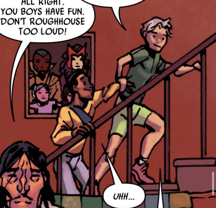 thechildoftime's tweet photo. Tommy and David being really βgood friendsβ who love to roughhouse.
Post a panel that always makes you laugh. #comicsaregood https://t.co/pzWzppkfb7