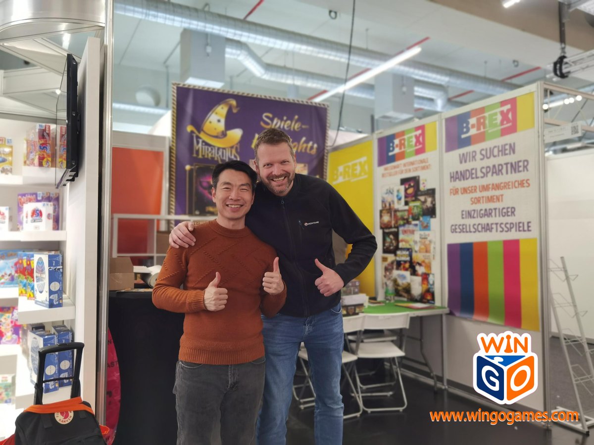 Attended the Nuremberg Toy Fair and it was an incredible experience! 📷📷 It was such a pleasure meeting everyone and sharing our innovative products at spielwarenmesse. Can't wait for our next meeting and collaboration in WinGo Games!  wingogames.com
#NurembergToyFair