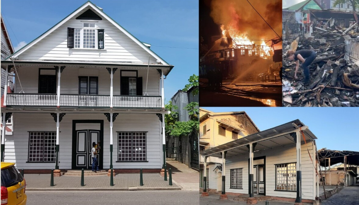 eric_gernez's tweet photo. #Suriname - Bâtiment monumental et collection du patrimoine culturel des éditions #Vaco détruits par un incendie.
On ne peut s'empêcher de s'interroger sur une concomitance de faits au moment du conflit sur un livre publié par Vaco.
https://t.co/YWN2v8o7Qc https://t.co/l0V2znNmAB