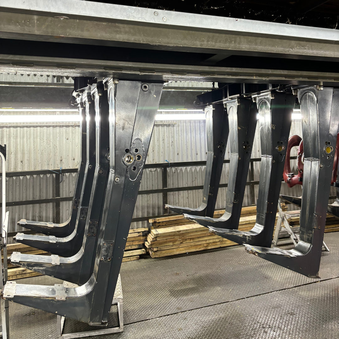 THORPEPARK's tweet photo. (1/2) Sneak peek into Thorpe Park's Winter Maintenance👀

True or False: Nemesis Inferno is our only inverted coaster?🎢

#ThorpePark #ThemePark #Rollercoaster #Rollercoasters #Coaster #Coasters #WinterMaintenance #BTS https://t.co/D0ysvnomyf