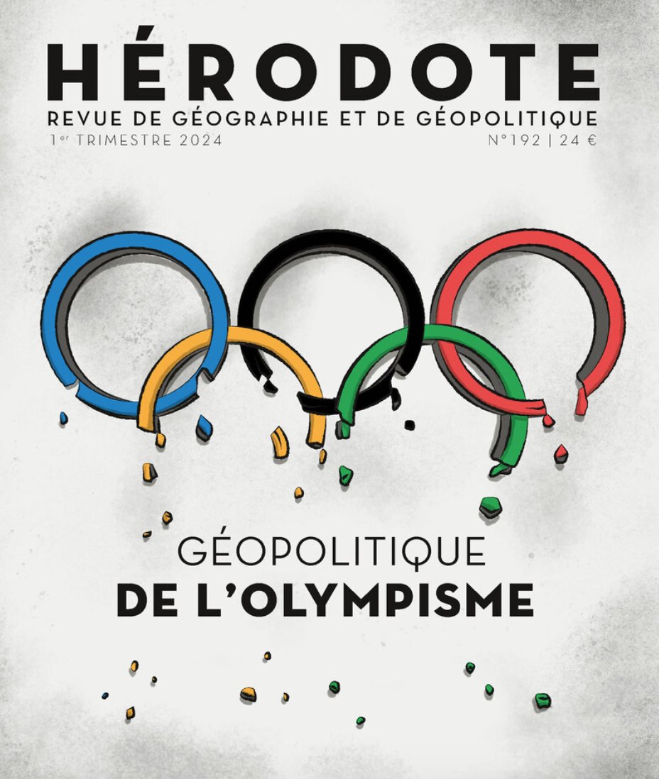 flr_louis's tweet photo. Hérodote 192 - Géopolitique de l'Olympisme

À paraître en février chez La Découverte https://t.co/1QvyGUQD2l