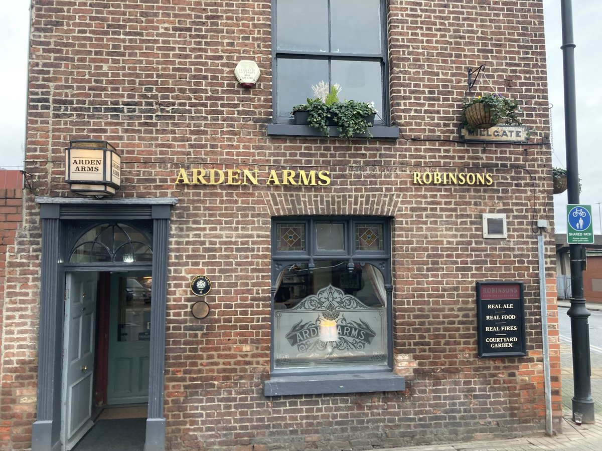 RJPitcher's tweet image. Stockport’s 4 NI 3 star pubs visited yesterday.  All very good.  Feeling the affects of too much Old Tom today.