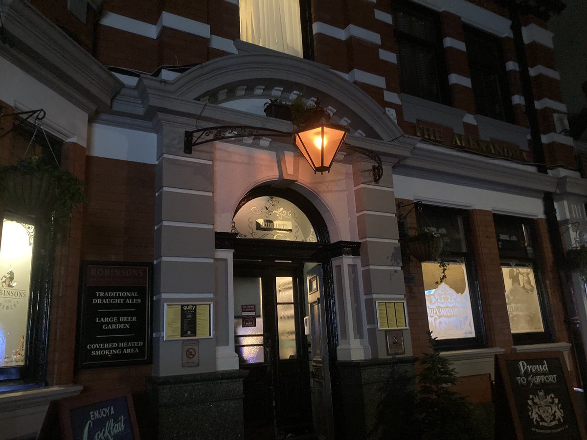 RJPitcher's tweet image. Stockport’s 4 NI 3 star pubs visited yesterday.  All very good.  Feeling the affects of too much Old Tom today.