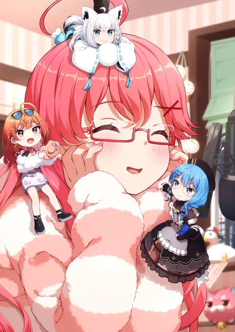圧倒的暖色っ子率莉々華ちゃんももっと描いていきたい #再掲したらフォロワーが増えるらしい 
