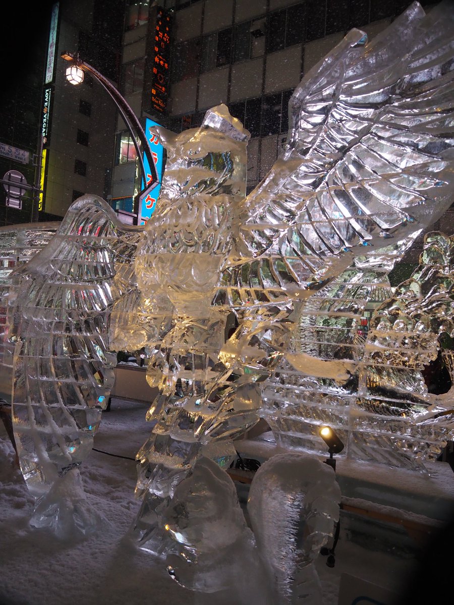 ta211bpm's tweet photo. すすきの会場も行って来ました。

#札幌
#さっぽろ雪まつり
#雪まつり
#sapporo
#すすきの https://t.co/GaME2Pp7Sh