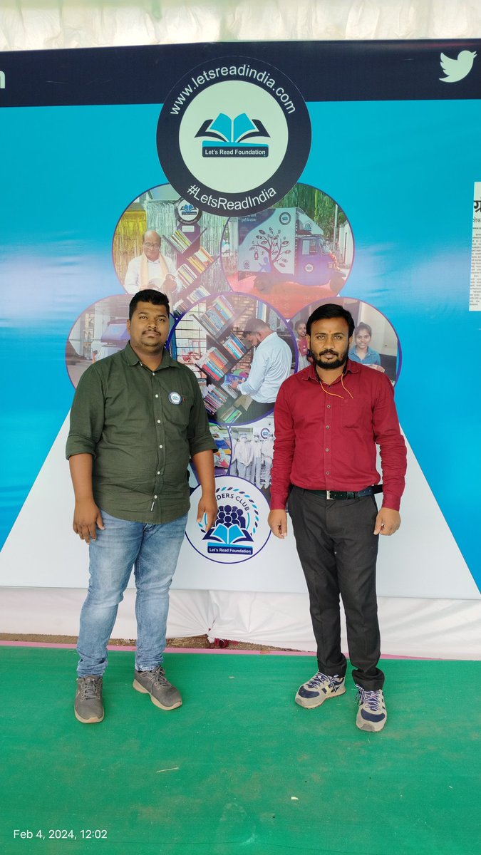 वाचन संस्कृती सर्वार्थाने रुजावी वाढावी आणि अधिक प्रगल्भ व्हावी यासाठी ग्राउंड लेवलवर काम करणाऱ्या <a href="/LetsReadIndia/">Let's Read India</a> च्या वाचन चळवळीला आणि त्यासाठी तन मन धनाने निस्वार्थ समर्पण देणाऱ्या <a href="/wankhedeprafull/">Prafulla Wankhede 🇮🇳</a> सर आणि सर्वांना मनापासून ताकदीचा सलाम.
#साहित्य_संमेलन