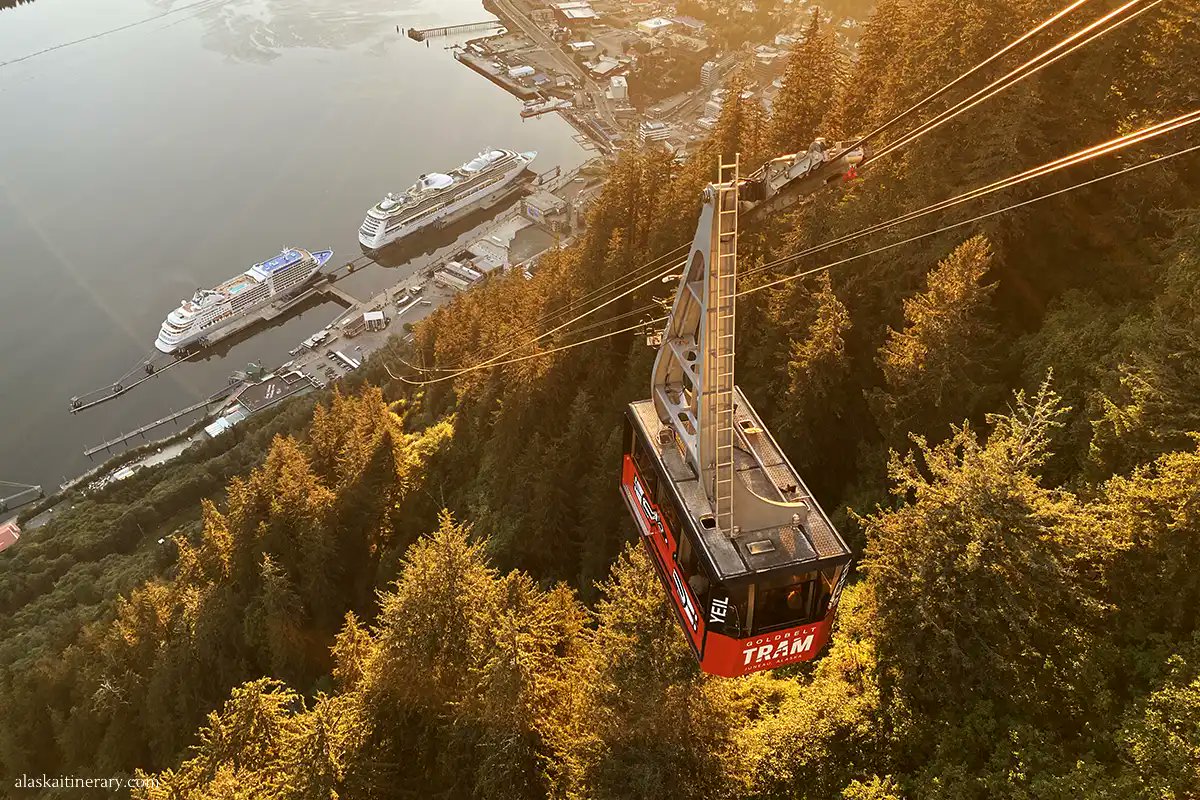 Have you been on the Goldbelt Tram, Juneau? Share your experiences and photos in the comments!
alaskaitinerary.com/juneau-tram-re…

#juneau #Alaska #VisitJuneau #travelblogger #travelblog #goldbelttram #tramlines