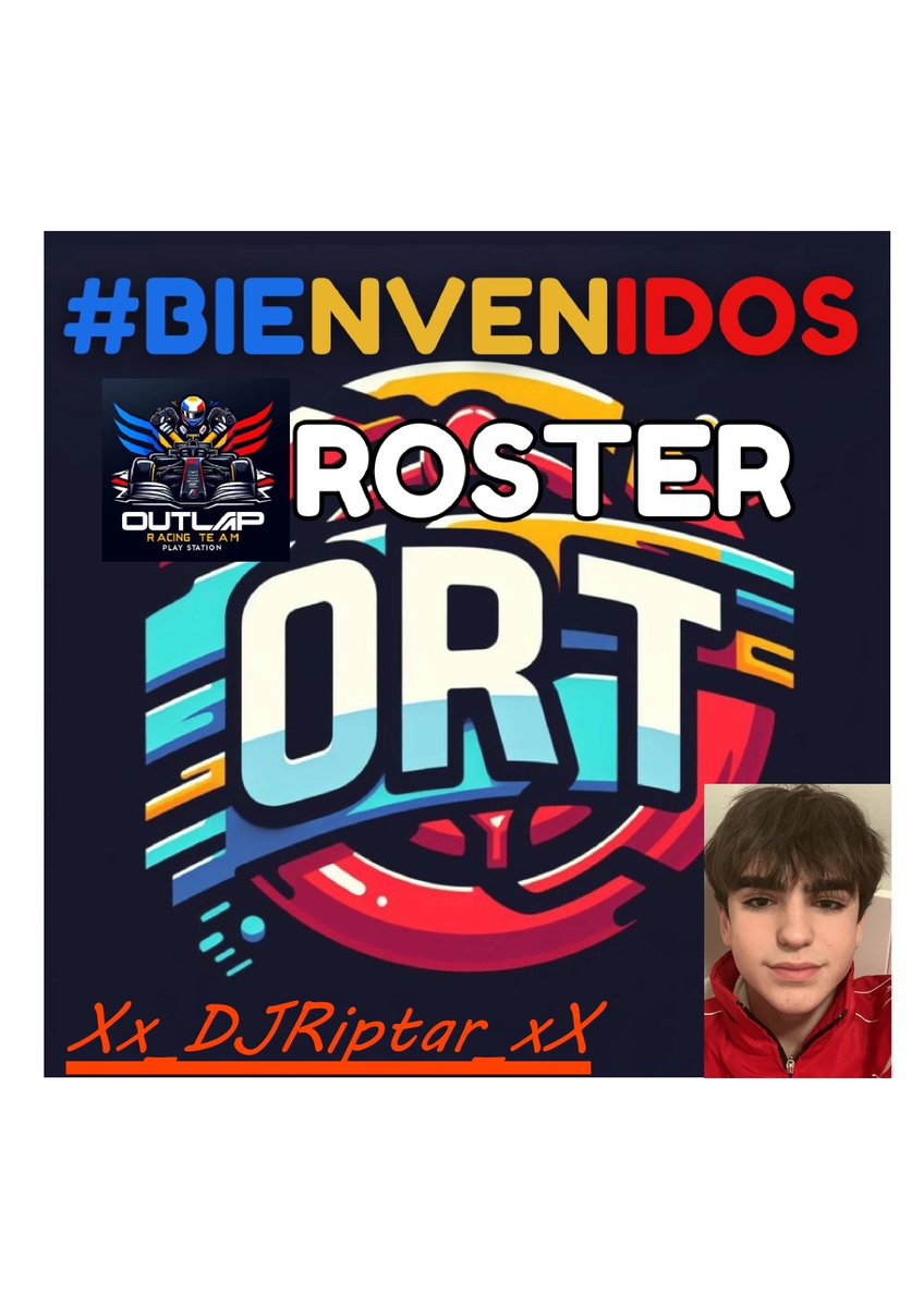 🚨DIA DE PRESENTACIONES🚨

Es el piloto más joven del roster, tiene muchas ganas de ganar con nosotros tiene ritmo, es muy rápido y constante, viene de hacer un gran papel en F1 , además puede competir en otras modalidades, se trata de <a href="/ricardo_mc13/">Ricardo Muca</a> 

¡BIENVENIDO!
#TEAMORT