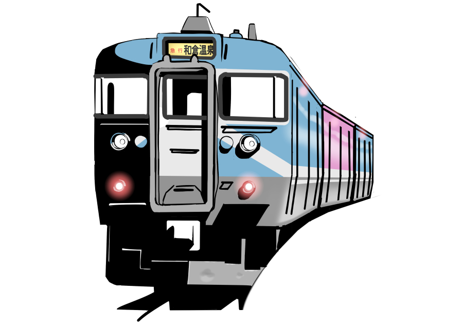 【能登の魅力ギュッと詰め】
七尾線、能登線を走る急行『能登路』
気動車急行で知られる同列車に片道だけ「電車急行」で運転される列車があった。という、ウンチク。 