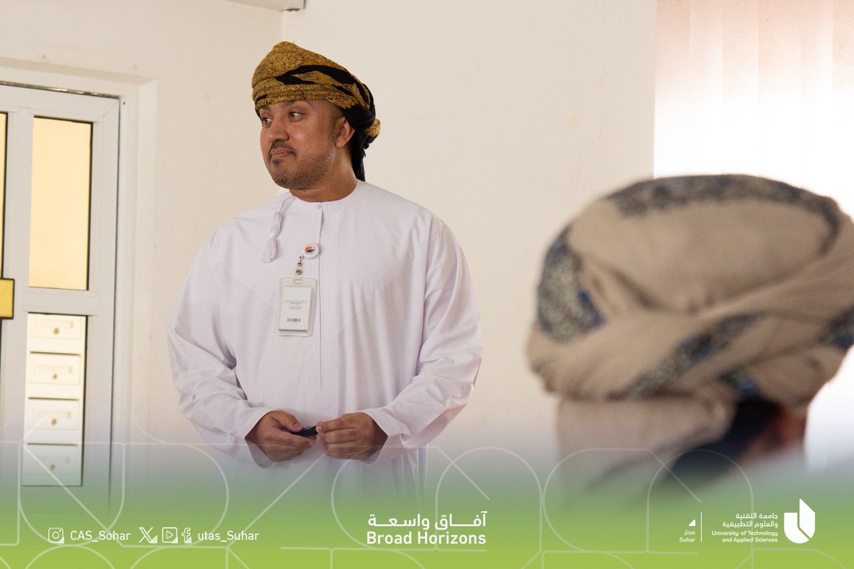 UTAS_Suhar's tweet photo. استقبلت #جامعة_التقنية_والعلوم_التطبيقية ب #صحار 33 طالبا وطالبة موزعين على كلية علوم الحاسوب والمعلومات وكلية الهندسة والتكنولوجيا للفصل الدراسي الثاني،وخلال كلمة الاستقبال أشادت الدكتورة حنيفة بنت أحمد القاسمية مساعد رئيس الجامعة لفرع صحار في خطابها على https://t.co/fRrWVuYWCO