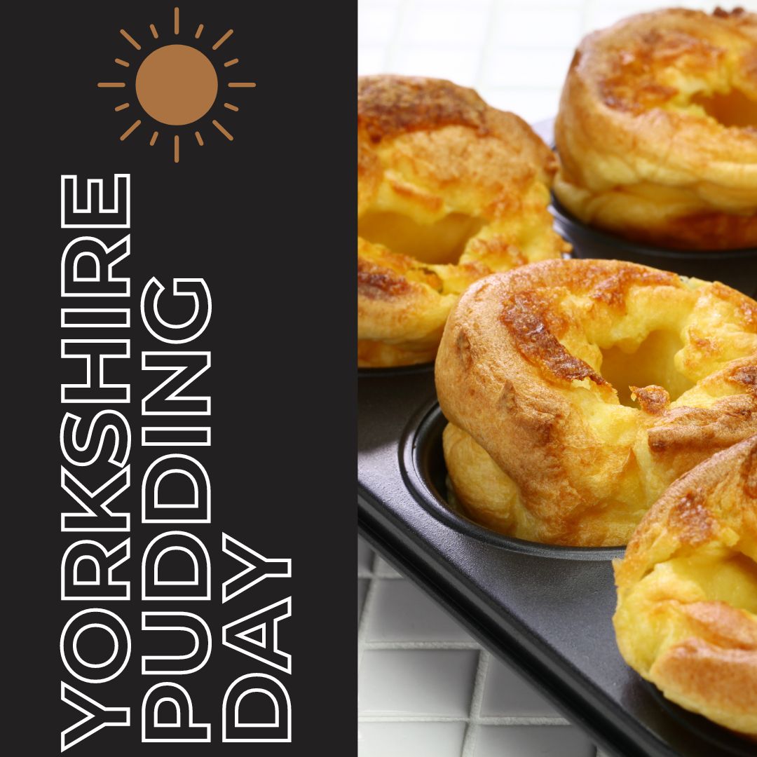 CMSAdvertising's tweet image. As we are from Yorkshire it is only natural that we are celebrating Yorkshire Pudding Day! 

This delicious tradition dates back to the 18th century in Northern England.

cmsadvertising.co.uk

#MarketingAgency #CMS #CreativeMarketingServices #Website #WebDevelopers #Branding