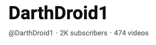 DarthDroid10's tweet photo. you're lookin' at the future

now i need to go remake aaaaaall of the channel branding. yay https://t.co/UD9jU4rwc9