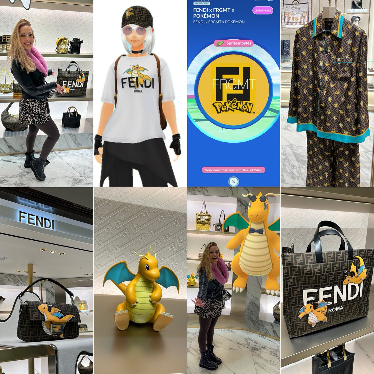 Fendi x FRGMt x Pokémon collaboration! ??️ Have you spun a 