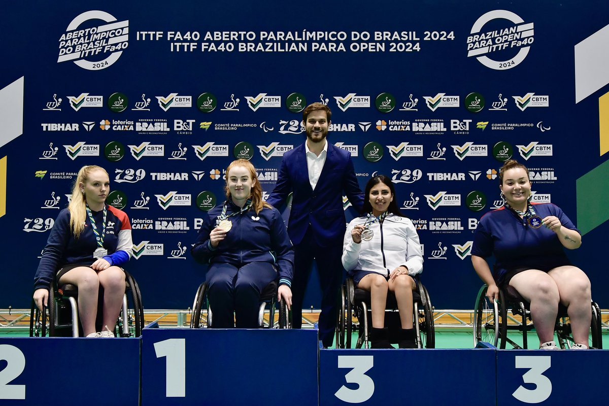Brazilian Open Champion 🥇🇧🇷 Another special week, with lots of good battles! It feels great to come out on top again & see some real good progress. Now to keep battling it out in the doubles with Caroline Tabib & @ChrisRyanCJR 💪🏻