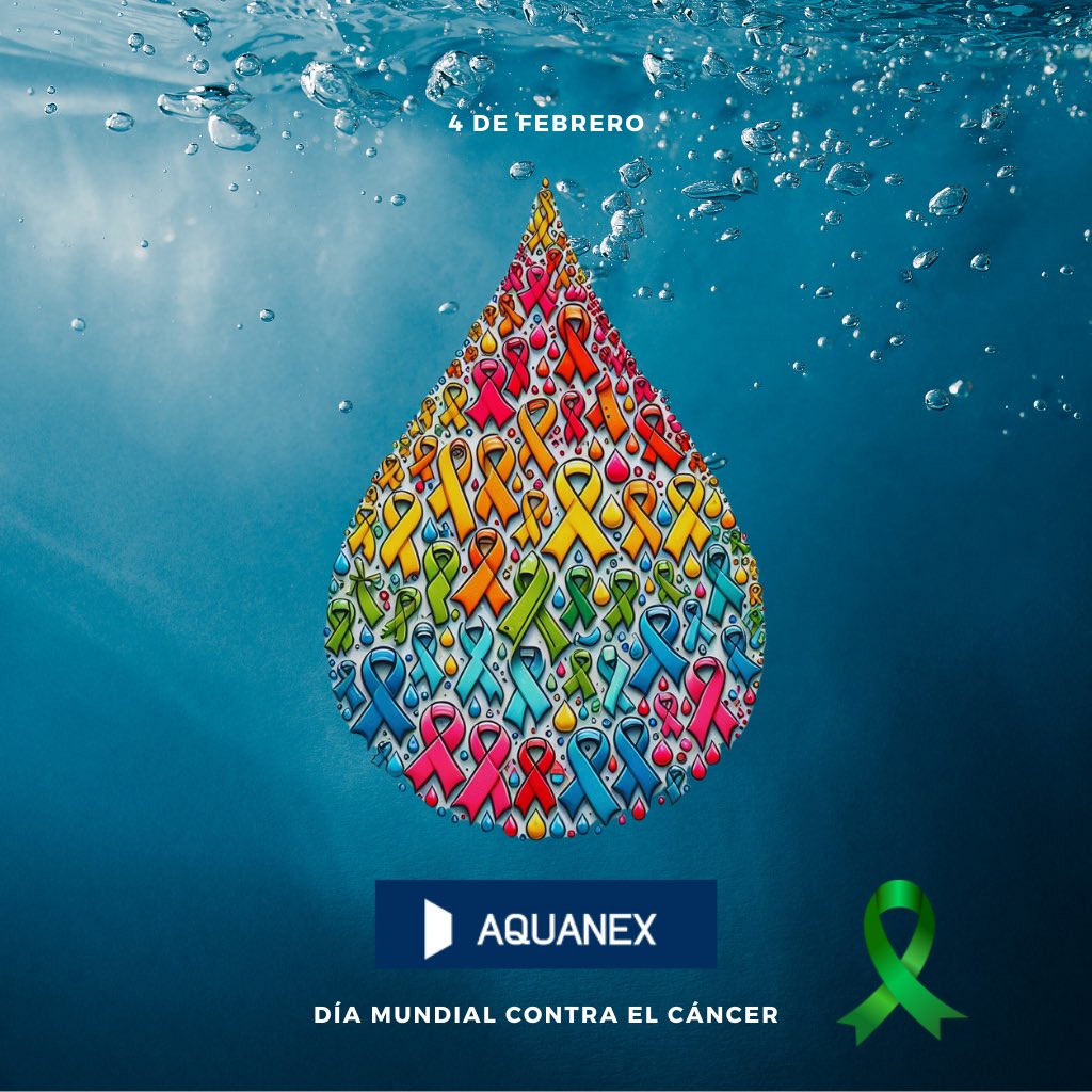 #DíaMundialContraElCáncer y en #AQUANEX nos sumamos a la campaña de Asociación Española Contra el Cáncer.

#TodosContraElCancer <a href="/ContraCancerBAD/">ContraCáncerBADAJOZ</a> <a href="/ContraCancerCAC/">Asociación Española Contra el Cáncer en Cáceres</a> <a href="/ContraCancerEs/">Asociación Española Contra el Cáncer</a>