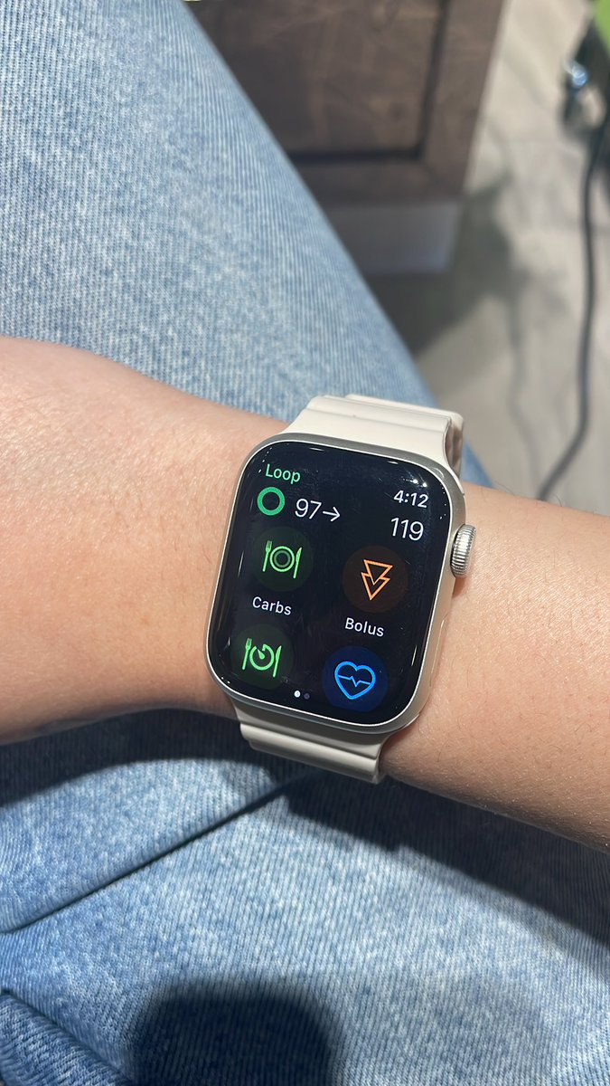 Jazzsethi95's tweet photo. I will truly never get over how with DIYLOOP I can bolus from my watch, check sugars, add carbs and just basically feel like a machine! Blows my mind every time! ๐คฏ
Reminding myself of the wonders of technology in #diabetes management
How far we have come! How far we have to go https://t.co/mkPXzSAjJT