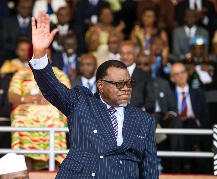 TRENDYsetsMw's tweet photo. Namibian media houses have announced the death of their President, His Excellency Dr Hage Geingob. Dr Hage died in early hours of today at Lady Pohamba hospital in Namibia. His death comes a year before the nation goes into the elections and he was serving his second term. MHRIP https://t.co/9I1zMidvvo