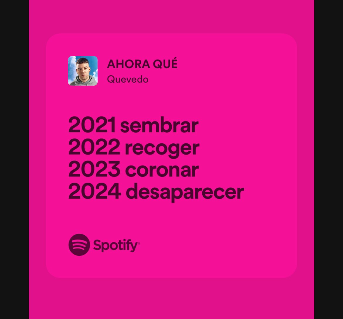 Quevedo lo tenía todo planeado 🥹