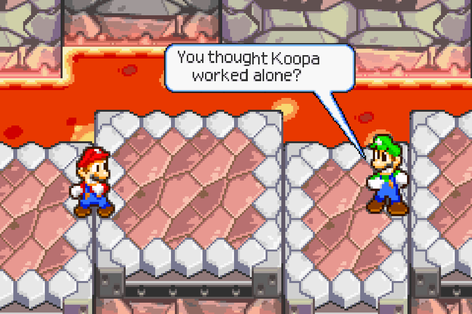 MrSM57685016's tweet photo. I don't Quite Remember this boss from Superstar Saga...
I hate you but it's Mario and Luigi Superstar Saga Sprites 
#SuperMario #Luigi #creepypasta #ihateyou https://t.co/xC1hiEcKae