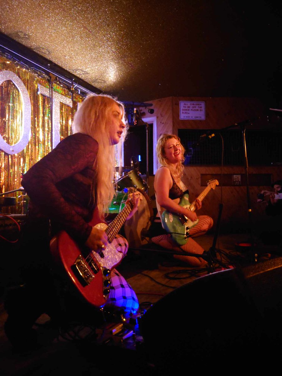 Brighton's Lambrini Girls sold out London's @Moth_Club last night (with a 600-strong waiting list for tickets!) crowning them as the feminist punk queens we want and need right now. Full review and photo galleries by Holly Raeburn: loudwomen.org/2024/02/04/lam…