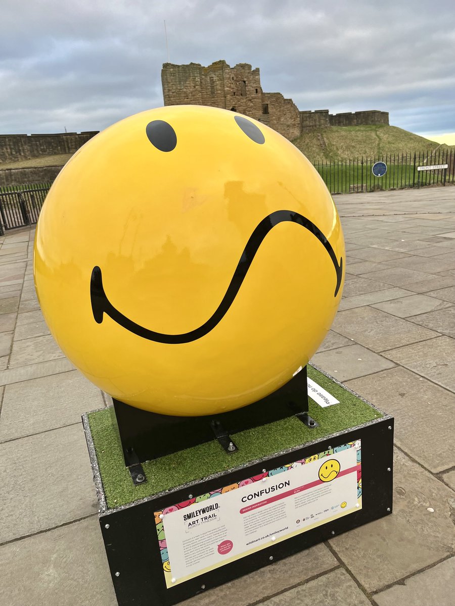 ‘Confusion at Tynemouth’ Smileyworld ArtTrail