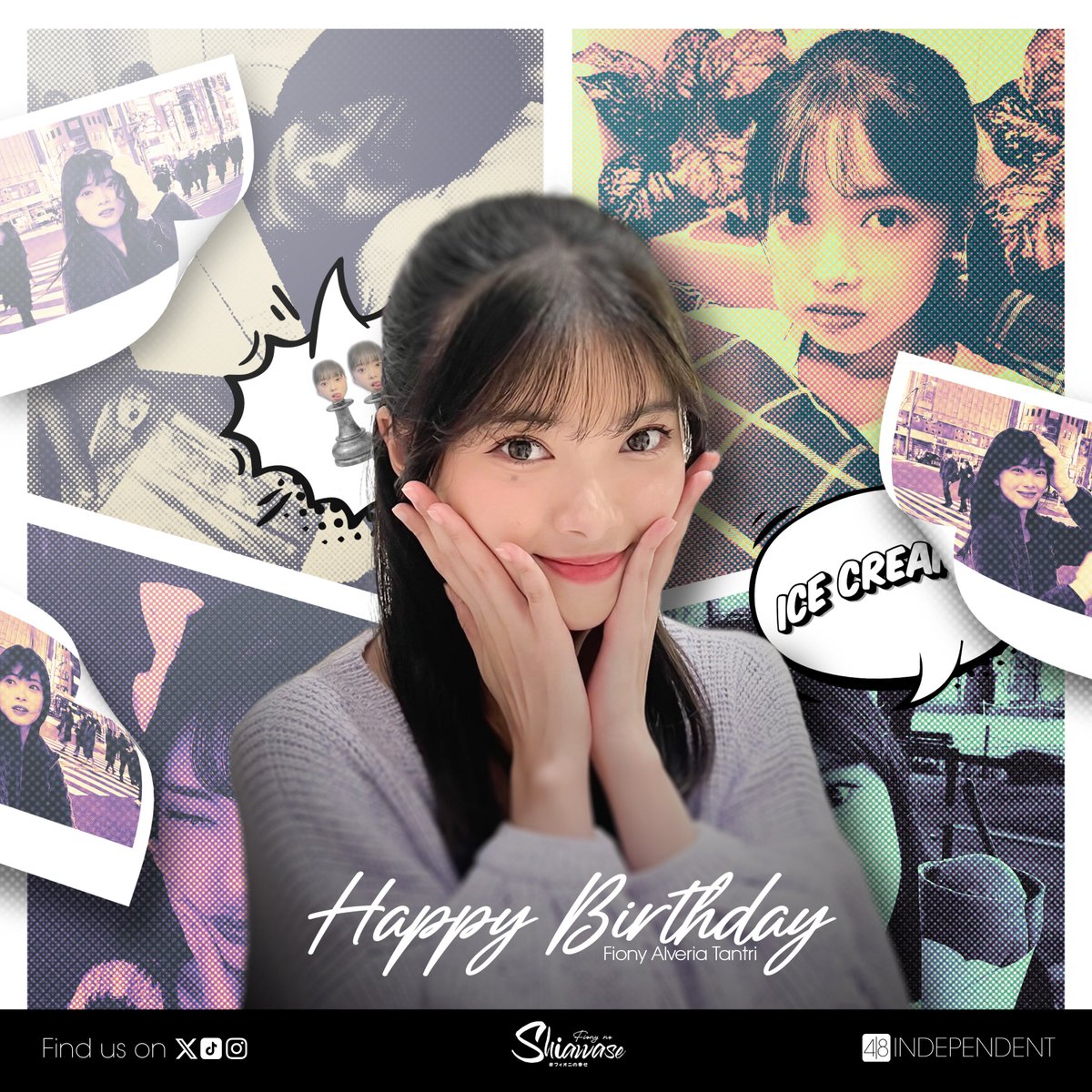 48Independent's tweet photo. SELAMAAATT BERTAMBAH USIAAA CEEPIIOO, @A_FionyJKT48
Doa terbaik buat dirimu kedepannya, semangat terus dalam ber JEKETI an nya dan ber KULIAH nya, di lancaarkan segala urusannya yaa cee 🫶🏼 love sekebon,,⚘️🫶🏼
Koyo simponi sek nenangno ati, THIS IS FIONY 🔥
#FionyNoShiawase https://t.co/rkplvRLvNy