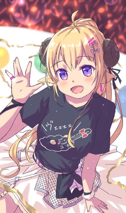 2ndライブのアーカイブを観終わった余韻が残る中ラフだけどお絵描きしちゃいましたホントに心が熱くなったりぽかぽかしたりでわためぇらしい素敵なライブでしたね演出はどれも最高!3rdライブ今から楽しみにしてるよ#つのまきあーと #わためセカンドライブ 