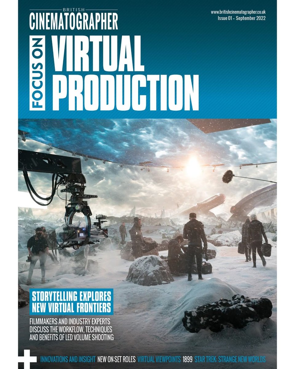 Our friends at @BCineMag are allowing you to access their ‘Focus On’ guides for free!

You can find the Virtual Production ‘Focus On’ guide at bit.ly/3OrLQqk.

#cinematography #virtualproduction #filmproduction  #directorofphotography #television #dop