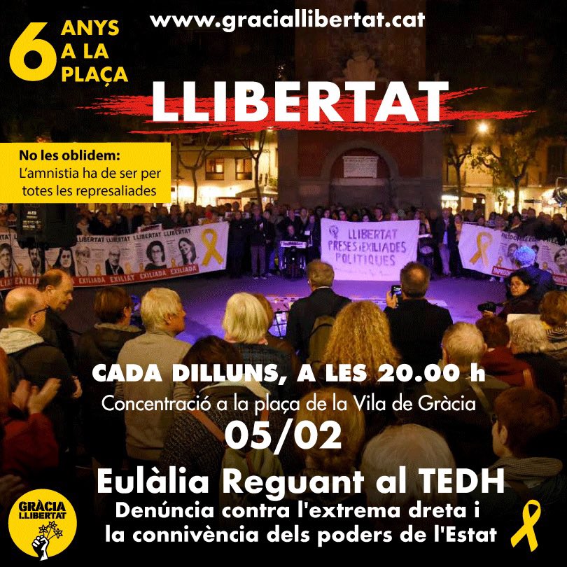 Dilluns a La Plaça

Amb Eulàlia Reguant <a href="/aramateix/">Eulàlia Reguant Cura</a> i la seva denúncia presentada al TEDH
