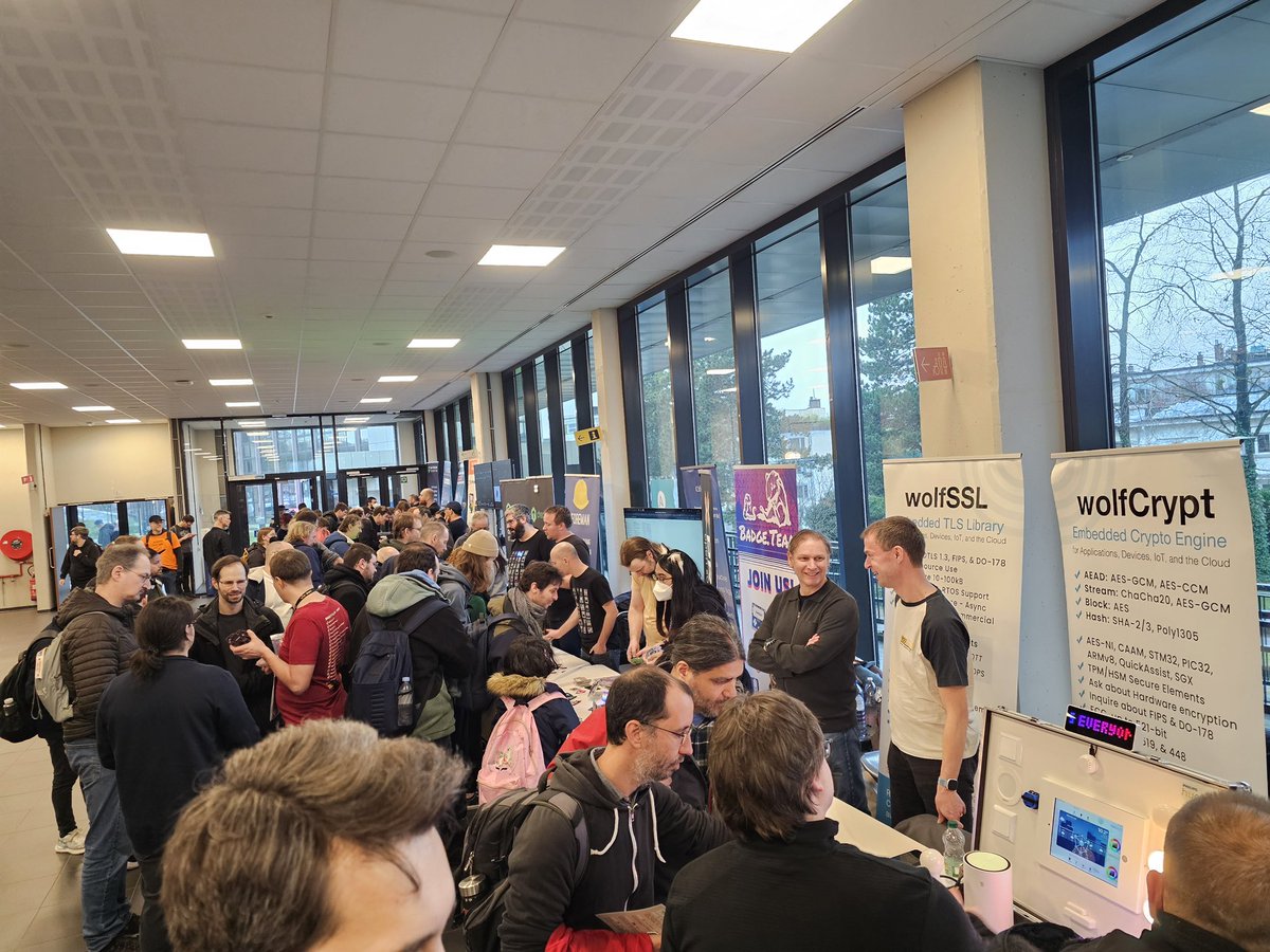 Our team is enjoying <a href="/fosdem/">FOSDEM @fosdem@fosstodon.org</a> one more year