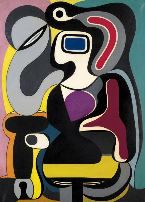 MenschOhneMusil's tweet photo. Auguste Herbin, Composition, 1928. https://t.co/8nA7frjSEW