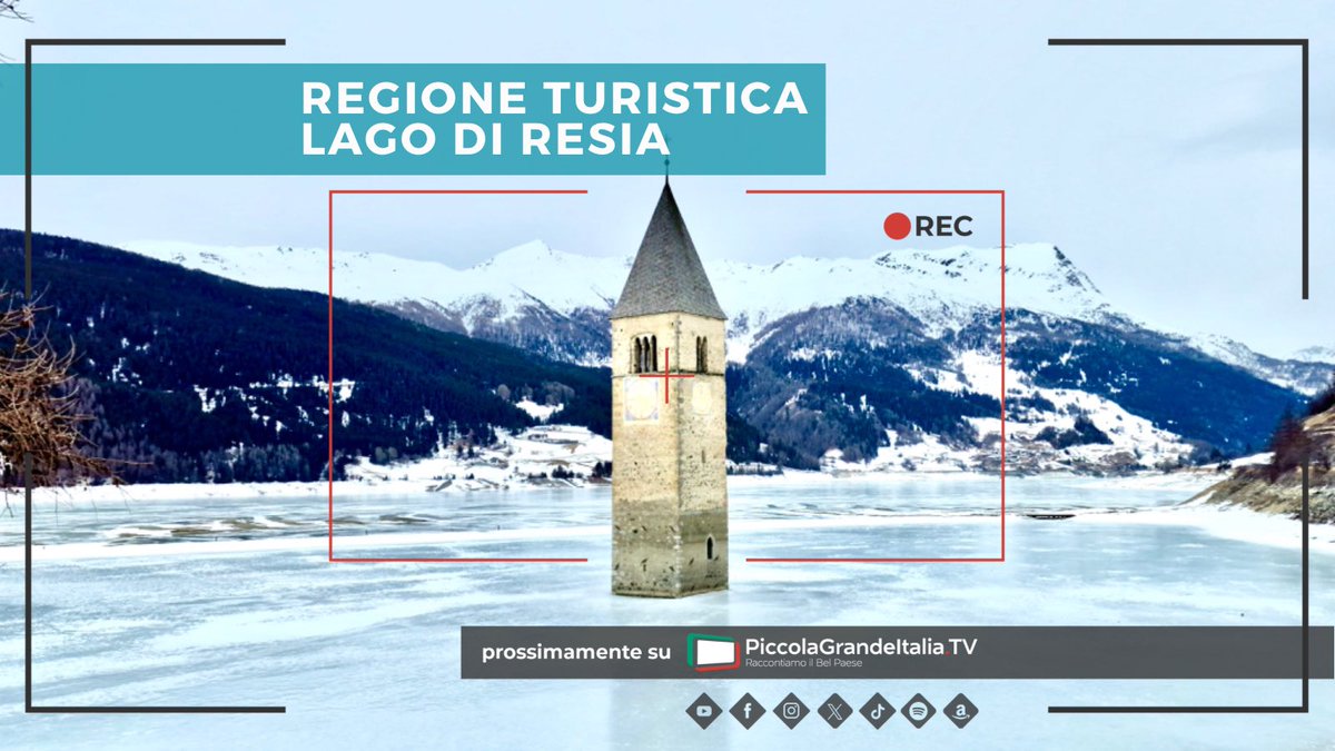 PGI_TV's tweet photo. 🔴 ℝ𝕚𝕡𝕣𝕖𝕤𝕖 𝕚𝕟 ℂ𝕠𝕣𝕤𝕠
.
📍 REGIONE TURISTICA LAGO DI RESIA
.
.
❄️ Oggi Piccola Grande Italia visita la Regione Turistica del Lago di Resia.

#raccontiamoilbelpaese
#regioneturisticalagodiresia #Resia #Curon #ValVenosta #Bolzano #AltoAdige #Sudtirol #Lago #Sci https://t.co/ZJ2JkLcLcr
