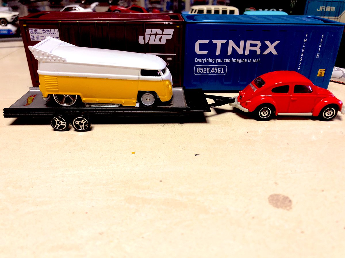 porschegmbh's tweet photo. #ホットウィール  #HotWheels  #Volkswagen  #dragbus 
HWドラバス、ケイシーのショップから帰ってきました
さすがケイシー！！ https://t.co/ycenHeEeHy