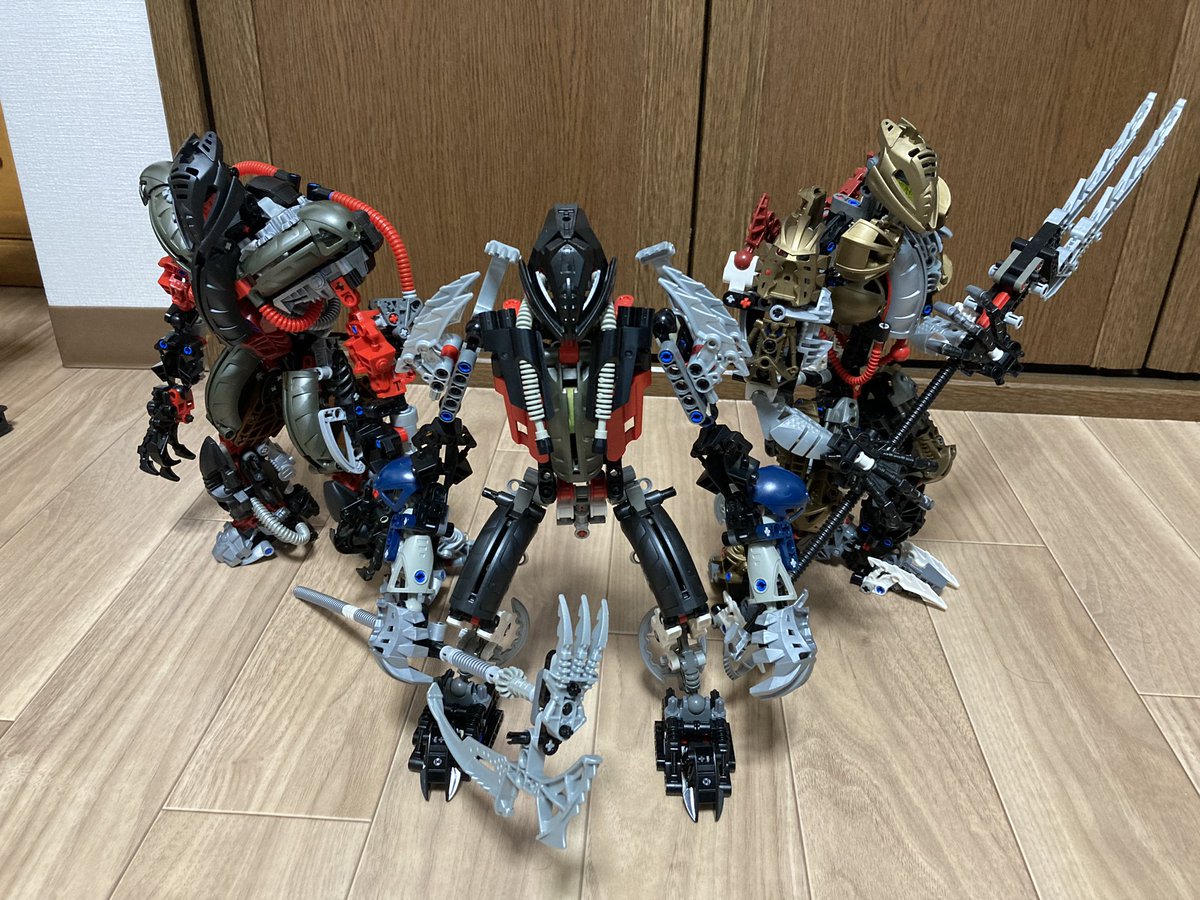 hk11259's tweet photo. 我が家のテリダックス集結
#BIONCLE
#バイオニクル https://t.co/EXihMKuTdQ