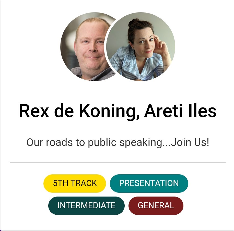 rexdekoning's tweet photo. Join Areti and myself at #DynamicMinds #2024, May 26th-29th. Get your tickets at https://t.co/llV3EuRTPr https://t.co/loDBUPWZnV